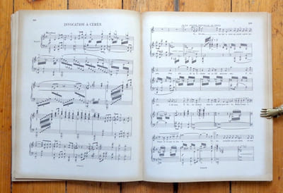 La Fête des Vignerons 1927. Musique de Gustave Doret, poème de Pierre Girard.