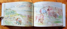 Notes Multicolores - Oskar Kokoschka: dessins d'Ecosse 1941-1946. . [Kokoschka Oskar] Mauron Véronique: 