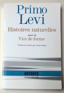 Histoires naturelles. Suivi de Vice de forme.