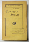 Contrat social ou Principes du droit politique. Précédé de Discours, lettre à d’Alembert sur les spectacles et suivi de Considérations sur le gouvernement de Pologne et la réforme projetée en avril 1772. Lettre à M. De Beaumont, archevêque de Paris.  par Rousseau Jean-Jacques: 