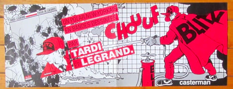 Affiche pour Tueur de cafards. . Tardi:
