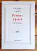 Théâtre II - Poèmes à jouer. Nouvelle édition revue et augmentée. . Tardieu Jean: 
