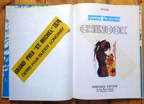 Buddy Longway - Chinook. . Derib:
