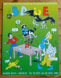BD GE - Quatre auteurs genevois de bande dessinée.