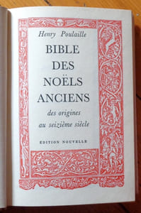 Bible des Noëls anciens.