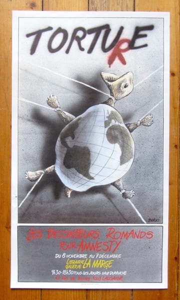 Torture - Les dessinateurs romands pour Amnesty. . Burki Raymond: 