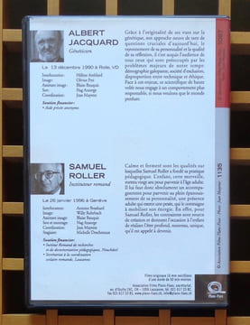 Plans-Fixe - Albert Jacquard / Samuel Roller. . Jacquard Albert, Roller Samuel:
