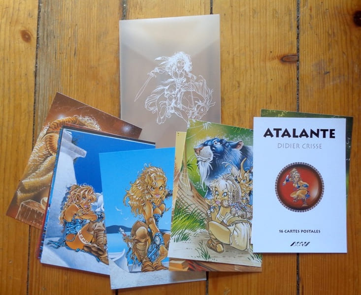 Atalante. 16 cartes postales. . Crisse Didier: 