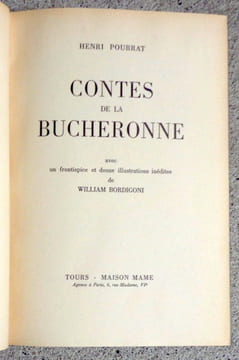 Contes de la bûcheronne. . Pourrat Henri: