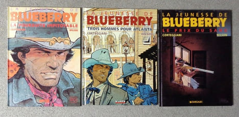 La jeunesse de Blueberry. La poursuite impitoyable - Trois hommes pour Atlanta - Le prix du sang. . Corteggiani - Wilson: