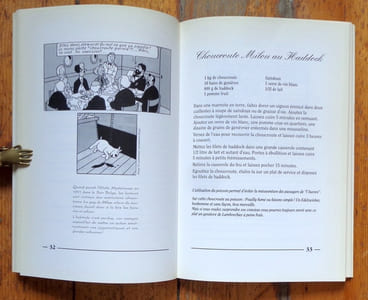 La bande dessinée se met à table.
