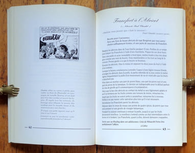 La bande dessinée se met à table.