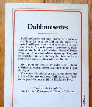 Dublinoiseries. . O'Brien Flann: