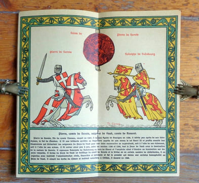 Calendrier héraldique vaudois 1908. . Cornaz Th.:, Bovard F., Meylan R.: 