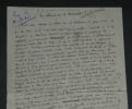 Henri DUVERNOIS - MANUSCRIT AUTOGRAPHE SIGN&Eacute; "Une fl&acirc;nerie sur les boulevards". Henri Duvernois