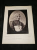 Portrait Mgr Dupanloup par Franck - Photoglyptie + Texte. Franck