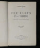 Andr&eacute; Gide - Feuillets d'automne - EO 1/100 sur v&eacute;lin pur fil - 1949. Andr&eacute; Gide