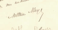 Arthur Meyer - Lettre autographe sign&eacute;e - Vente de charit&eacute; de la Presse - 1917. Arthur Meyer