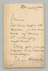 Henri Rabaud - Lettre autographe sign&eacute;e - Rendez-vous chez Choudens - 15 mai. Henri Rabaud