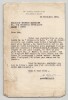 Andr&eacute; Malraux Lettre dactylographi&eacute;e sign&eacute;e &agrave; Thierry Maulnier Art de Nara 1954. Andr&eacute; MALRAUX