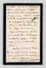Napol&eacute;on Joseph Ney - Lettre autographe sign&eacute;e. Napol&eacute;on Joseph NEY