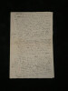 Ferdinand BAC MANUSCRIT AUTOGRAPHE SIGN&Eacute; "Jean Paul ou l'Amour universel" - 25 p. Ferdinand BAC