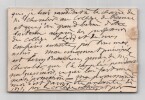 Fr&eacute;d&eacute;ric Passy - Carte de visite autographe - Candidature au coll&egrave;ge de France. Fr&eacute;d&eacute;ric PASSY