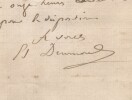 Edouard Drumont - Lettre autographe sign&eacute;e -  1870. Edouard DRUMONT