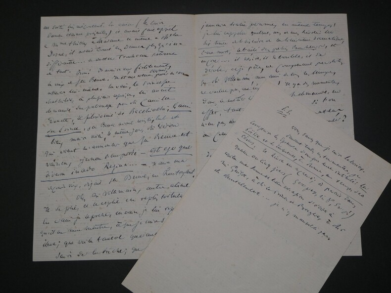 Jules JANIN, &Eacute;crivain - Lettre autographe sign&eacute;e, 5 pages. Jules JANIN