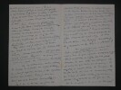 Jules JANIN, &Eacute;crivain - Lettre autographe sign&eacute;e, 5 pages. Jules JANIN