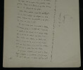 Champfleury - Lettre autographe sign&eacute;e "&Eacute;conomies forc&eacute;es" - 1884 Paris. Champfleury