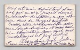 Alexandrine Zola - Carte de visite autographe sign&eacute;e &laquo; Tr&egrave;s grosse peine &raquo; 1908. Alexandrine ZOLA