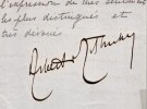Robert de Rothschild - Lettre autographe sign&eacute;e Monument au Mar&eacute;chal Joffre 1936. Robert de ROTHSCHILD