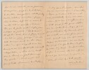 Eug&egrave;ne Manuel - Lettre autographe sign&eacute;e - Tours 1897. Eug&egrave;ne MANUEL