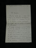J&eacute;r&ocirc;me Carcopino , Historien - DEUX LETTRES AUTOGRAPHES SIGN&Eacute;ES - 1946-1947. J&eacute;r&ocirc;me CARCOPINO