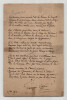 Fran&ccedil;ois Copp&eacute;e - Po&egrave;me autographe sign&eacute; - "Vieil Aigle allemand" - 1871. Fran&ccedil;ois COPP&Eacute;E