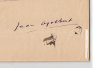 Jean Ajalbert - Lettre autographe sign&eacute;e de 2 pages candidature Courteline 1926. Jean AJALBERT