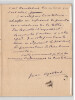Jean Ajalbert - Lettre autographe sign&eacute;e de 2 pages candidature Courteline 1926. Jean AJALBERT