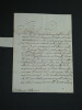 Renaud III de Mod&egrave;ne -Lettre manuscrite sign&eacute;e au Comte F. Bellencini, Rome 1689. Renaud III de Mod&egrave;ne