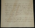 Jean-Jacques-R&eacute;gis de Cambac&eacute;r&egrave;s Lettre sign&eacute;e Les &eacute;lecteurs Canton du [..] 1790. Jean-Jacques-R&eacute;gis de Cambac&eacute;r&egrave;s