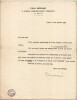Paul Morand - Lettre dactylographi&eacute;e sign&eacute;e &agrave; Thierry Maulnier - 1935. Paul MORAND