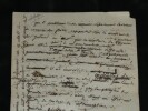 Dupuytren Le Roux.. Rapport m&eacute;dico-judiciaire autographe sign&eacute; Cas d’enfant 1815. Guillaume DUPUYTREN