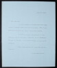 Pierre Jean JOUVE - LETTRE AUTOGRAPHE SIGN&Eacute;E REMERCIEMENTS & INVITATION, 1959. Pierre Jean JOUVE
