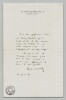 Claude Mauriac - Lettre autographe sign&eacute;e &agrave; Thierry Maulnier - Hommage - 1971. Claude MAURIAC