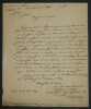 SAINTE SUZANNE Gilles Joseph Martin Bruneteau - LETTRE AUTOGRAPHE SIGN&Eacute;E 1817. Gilles Joseph Martin Bruneteau de Sainte Suzanne