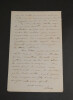 Louis Jules TROCHU , G&eacute;n&eacute;ral- LETTRE AUTOGRAPHE SIGN&Eacute;E &Agrave; M Lambert, 1853. Louis Jules TROCHU