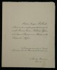Faire-part de mariage de Maurice Bellonte et Raymonde Lafon - Aviation - 1932. Maurice BELLONTE