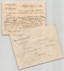 G&eacute;n&eacute;ral Paul-Henri Goetschy - Carte lettre autographe sign&eacute;e - Nancy 1911. Paul-Henri GOETSCHY