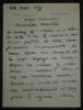 Abel BONNARD, Ancien ministre de l'&eacute;ducation - LETTRE AUTOGRAPHE SIGN&Eacute;E, 1909. Abel BONNARD