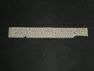 Claude-Antoine Rudel du Miral - Fragment de lettre 5 lignes autographes sign&eacute;es. Claude-Antoine Rudel du Miral